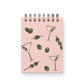 Mini Jotter Notebook | Martini Pattern