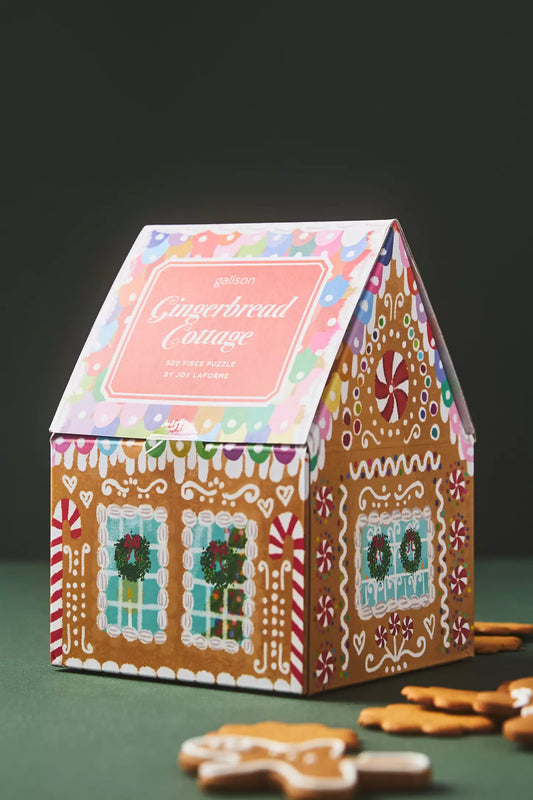 Gingerbread Cottage Puzzle | 500 Pieces