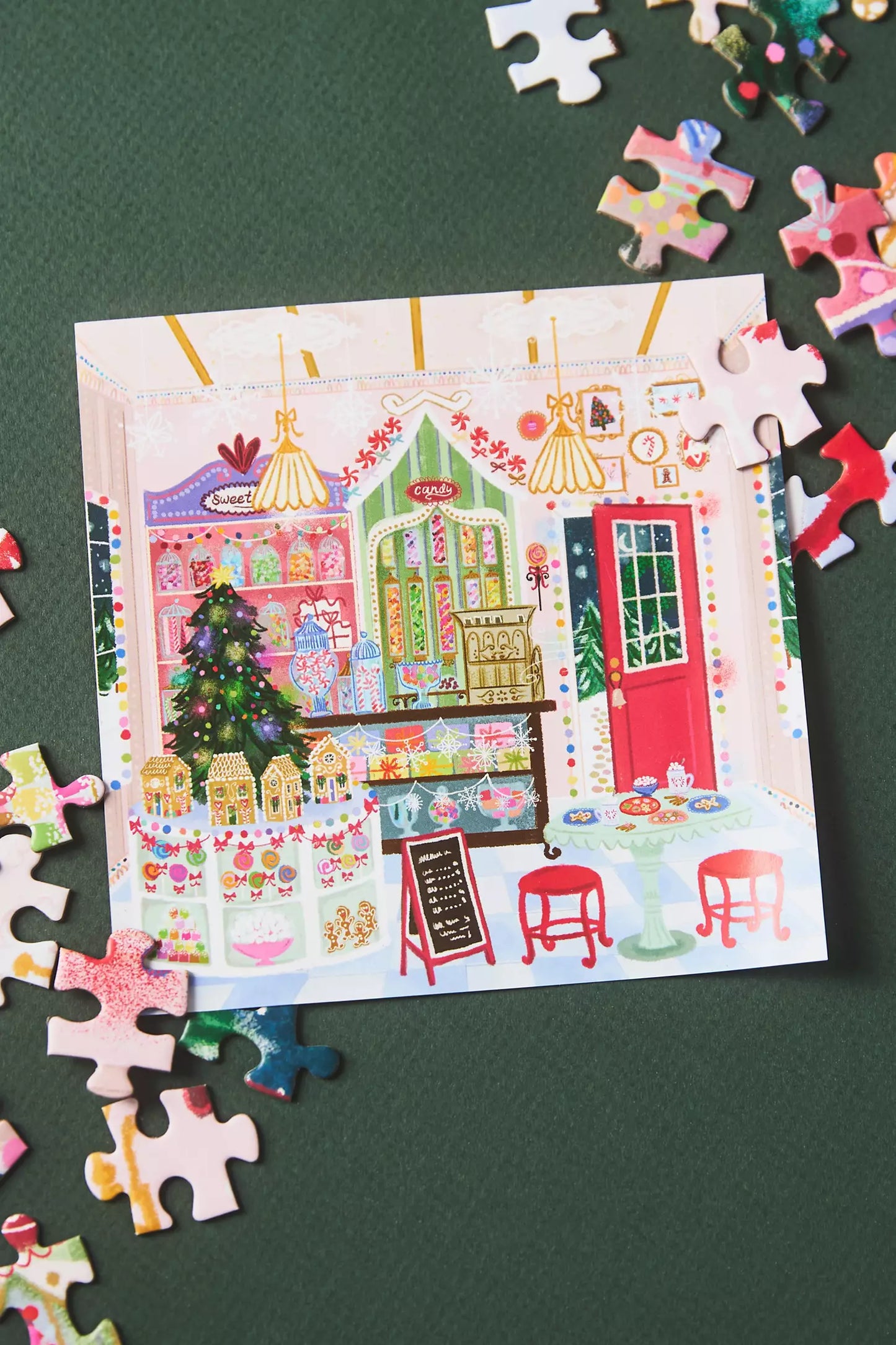 Gingerbread Cottage Puzzle | 500 Pieces