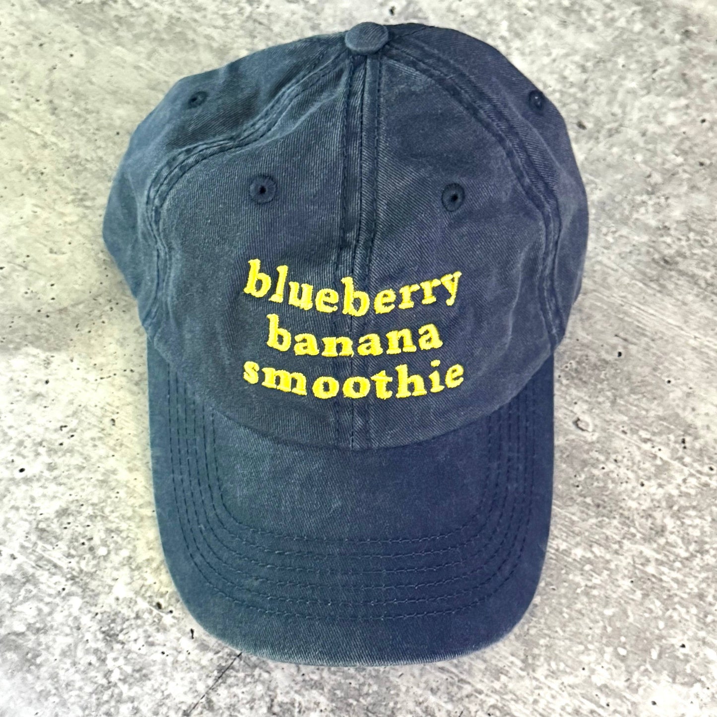 Baseball Cap | Blueberry Banana Smoothie