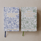 One Line A Day Fabric Journal | Blue Delft