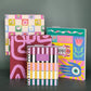 2026 Pocket Size Planner | Painted Stripes