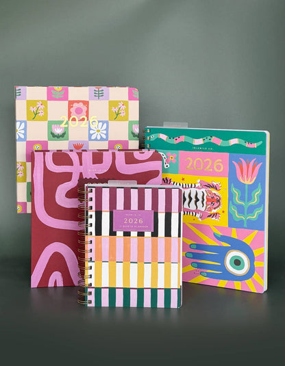 2026 Pocket Size Planner | Painted Stripes