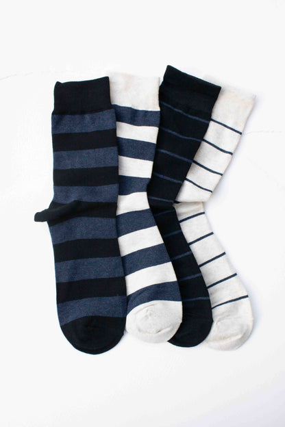 Classic Men's Striped Socks