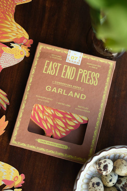 Chickens Concertina Garland