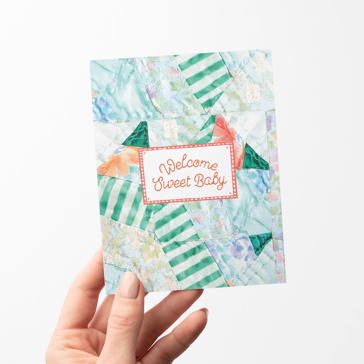 Quilt Baby Card