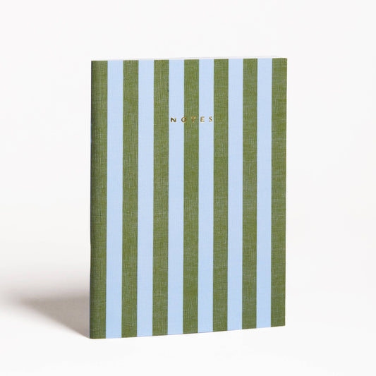 Grass Stripe 6" x 8" Notebook
