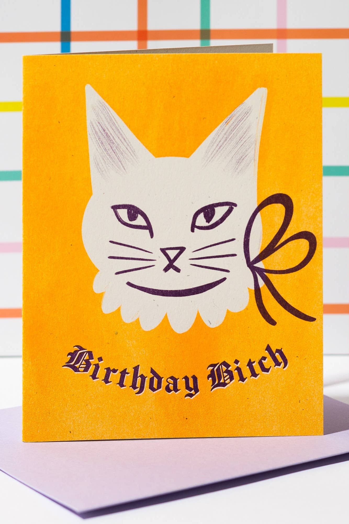 Birthday Bitch Cat Card