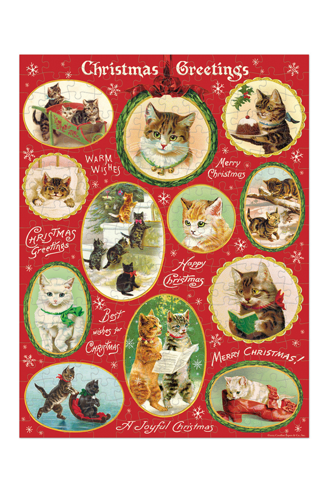 Christmas Cats | 240 Piece Puzzle