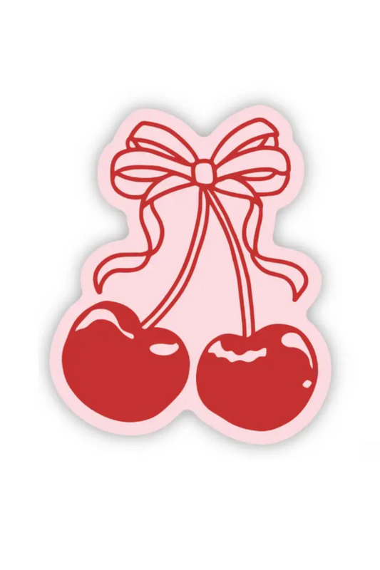 Coquette Cherry Sticker