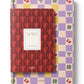 Checkerboard & Bows Softcover Notebook Set