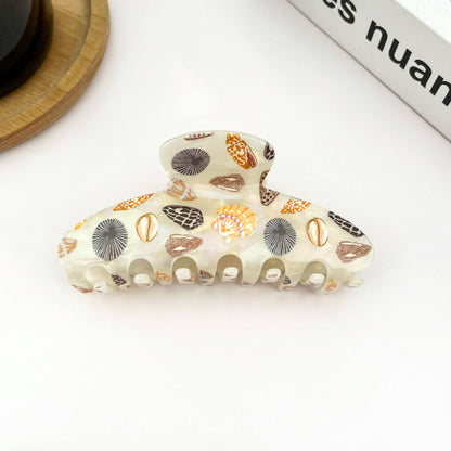 Collage Seashell Hair Claw | Opal
