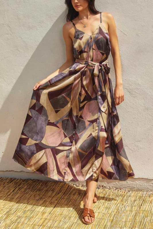 In The Dark Floral Midi Dress
