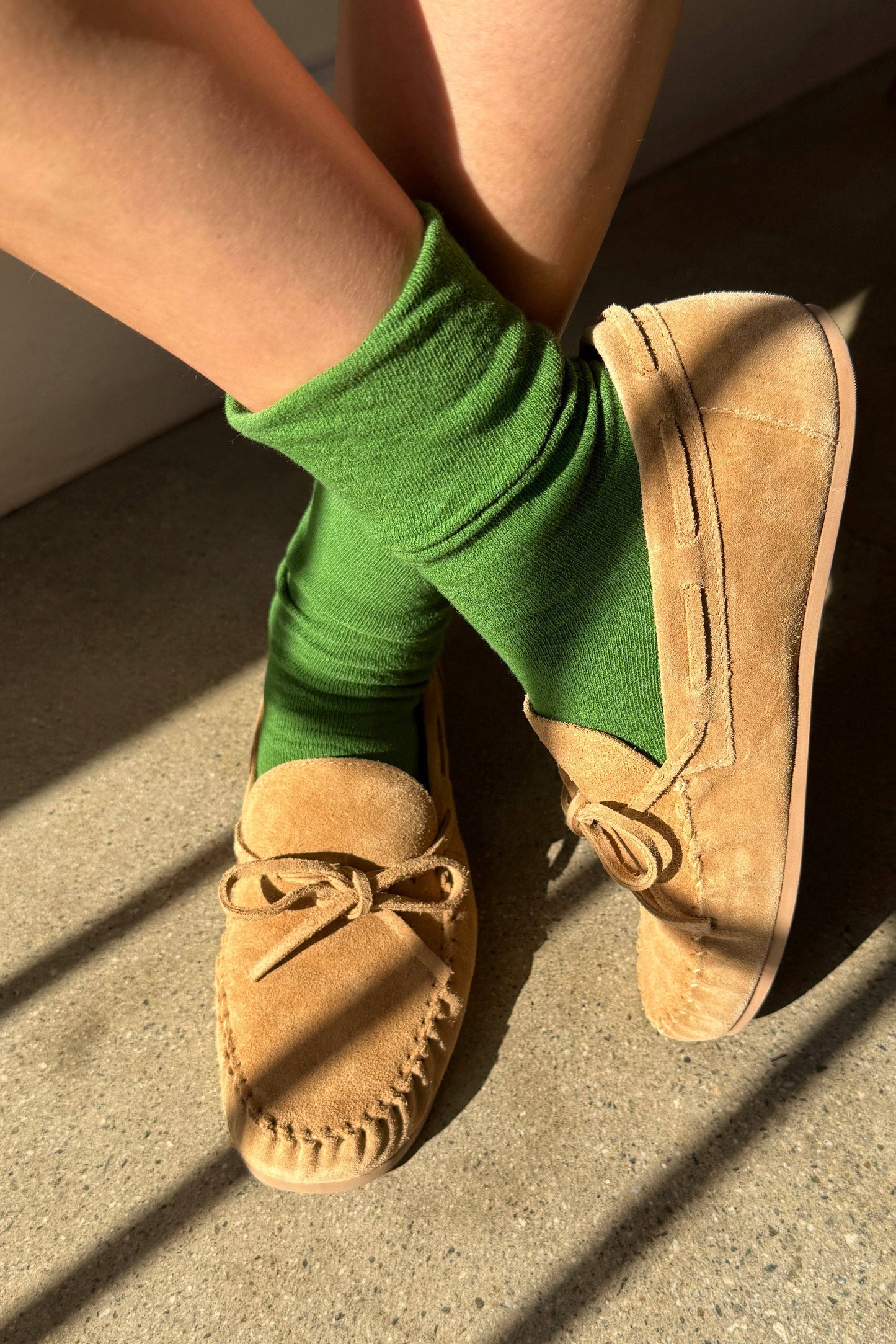 Breezy Sneaker Socks | Avocado