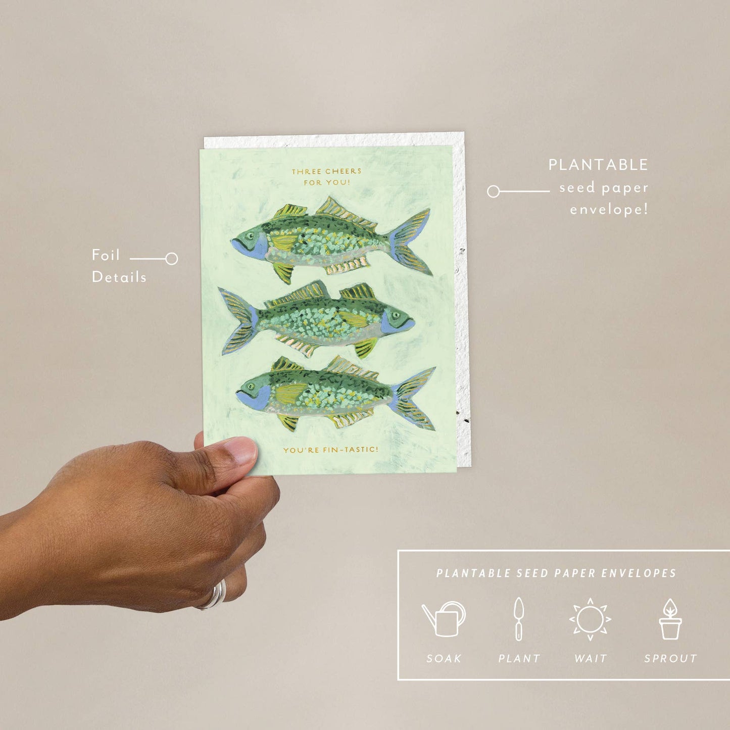 One Fish, Two Fish Congratulations Card