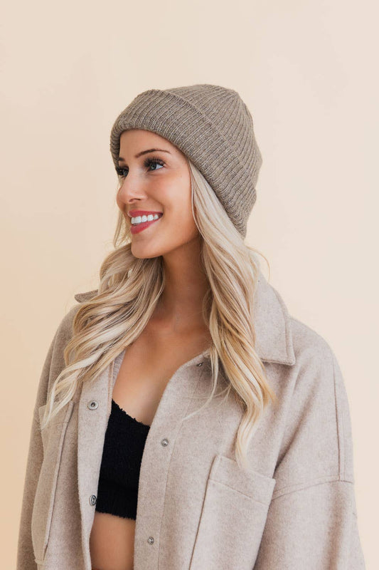 Classic Winter Beanie | Mocha