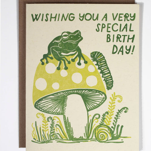 Birthday Frog Card