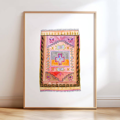 Rug No. 18 Print | 8 x 10