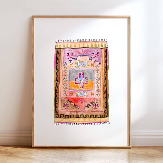 Rug No. 18 Print | 8 x 10