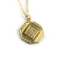 Vintage Style Medallion Charm Necklace