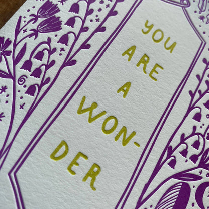 You Are a Wonder Card