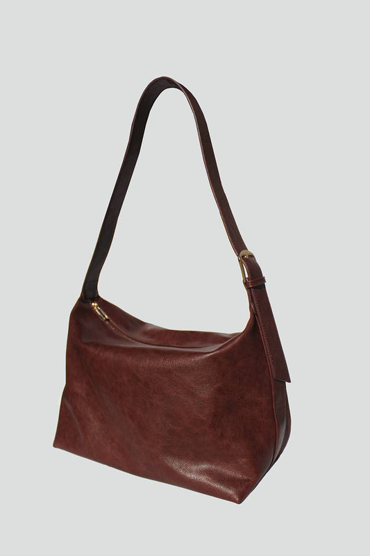 Ximena Slouchy Tote | Raisin