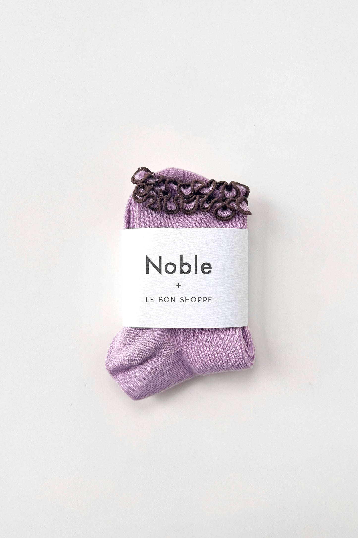 The Petite Ruffled Socks | Lilac