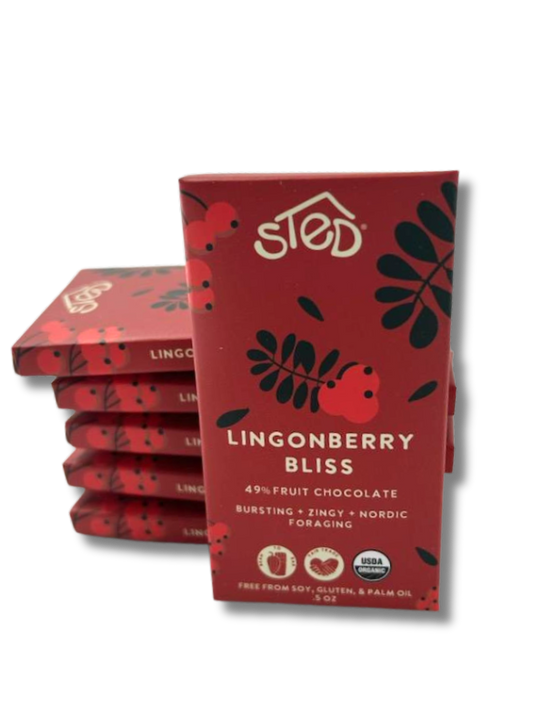 Mini Chocolate Bar | Lingonberry Bliss