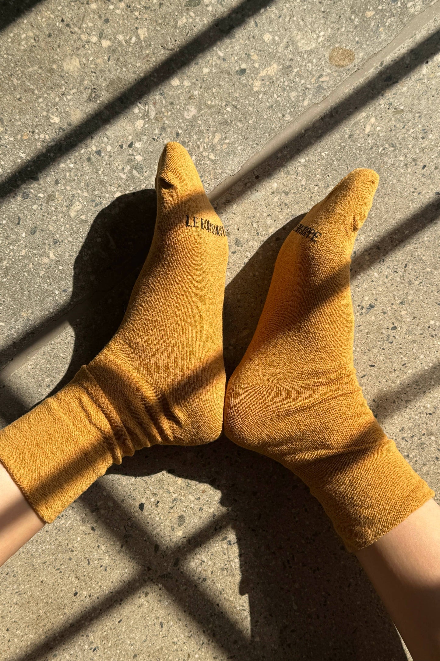 Breezy Sneaker Socks | Goldenrod