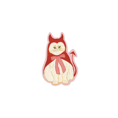 Devil Cat Sticker