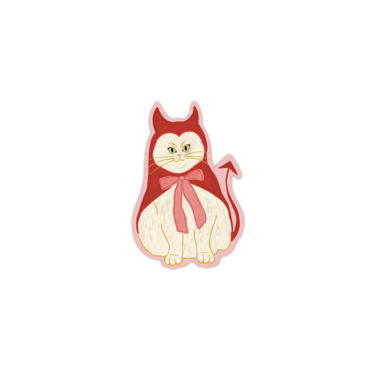 Devil Cat Sticker