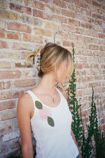 Flower Garden Lamp Hair Claw