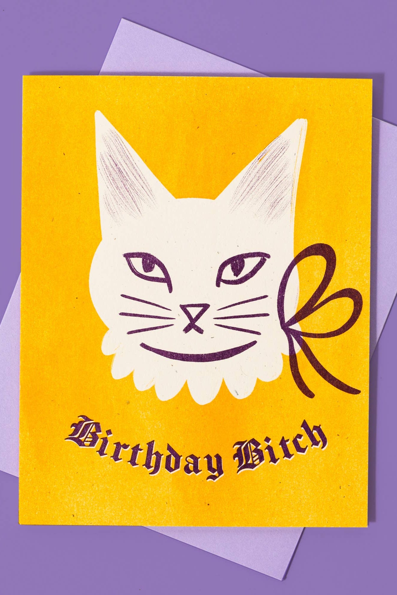 Birthday Bitch Cat Card