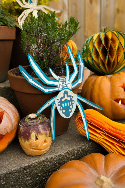 Paper Ornaments | Hanging Spiders