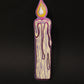 Candle Bookmark: Pale Pink