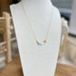 Snake Chain Beaded Necklace | Light