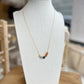 Snake Chain Beaded Necklace | Dark