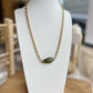 Single Bead Lucite Necklace | Dark