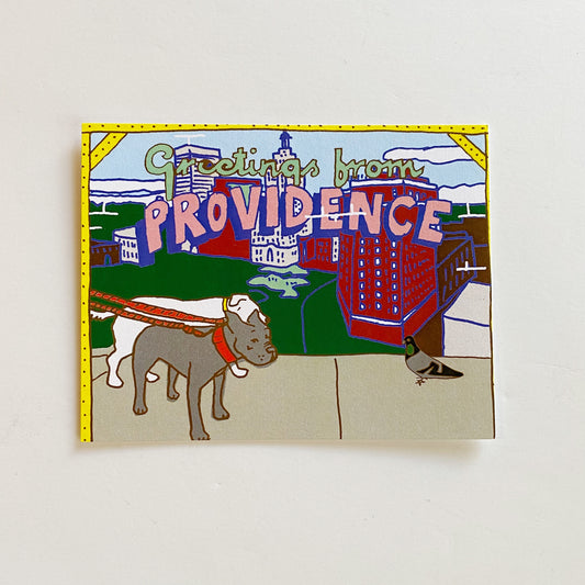 Greetings From Prov Postcard