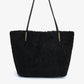 Akimbo Tote | Black Shearling