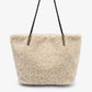 Akimbo Tote | Cream Shearling