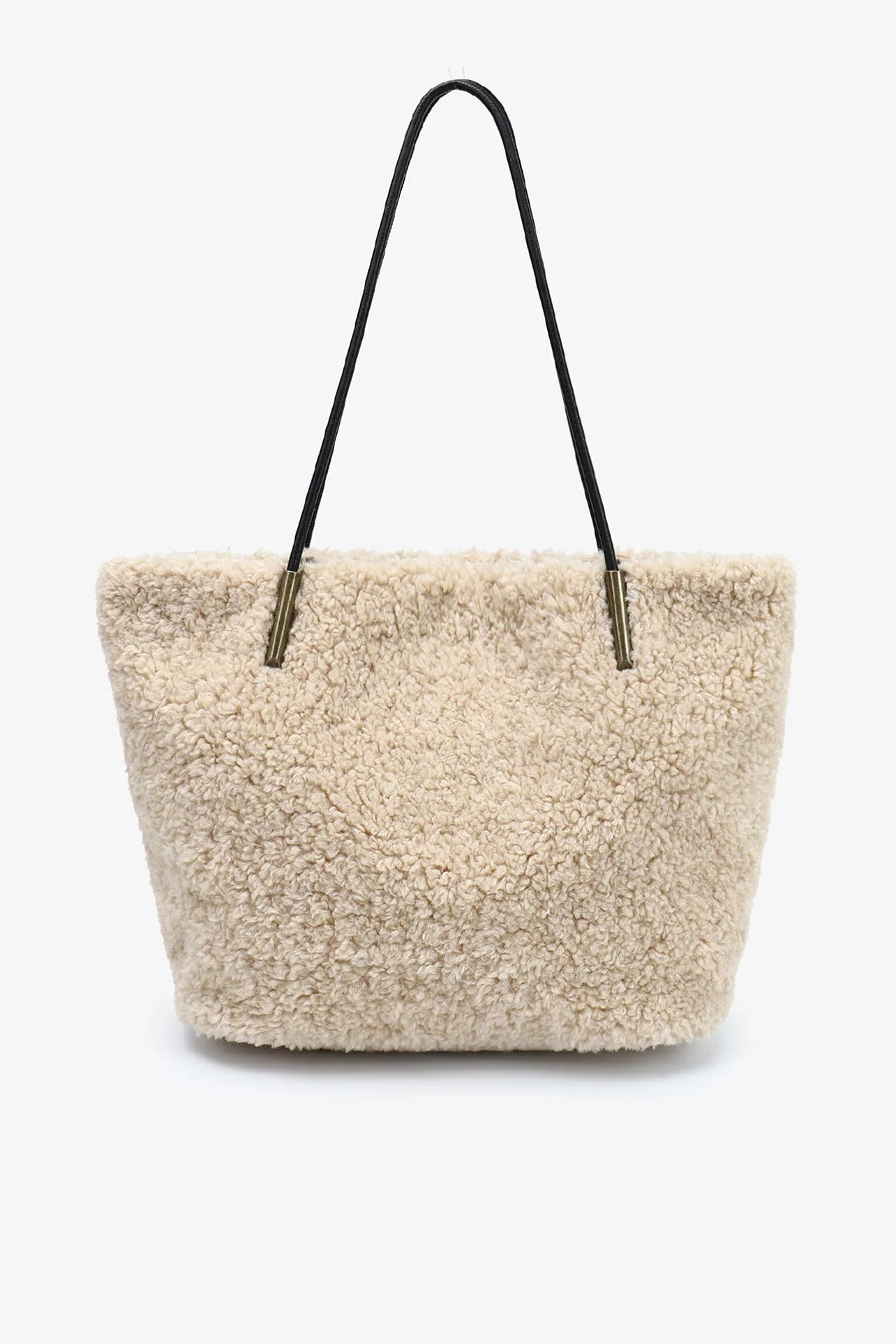 Akimbo Tote | Cream Shearling