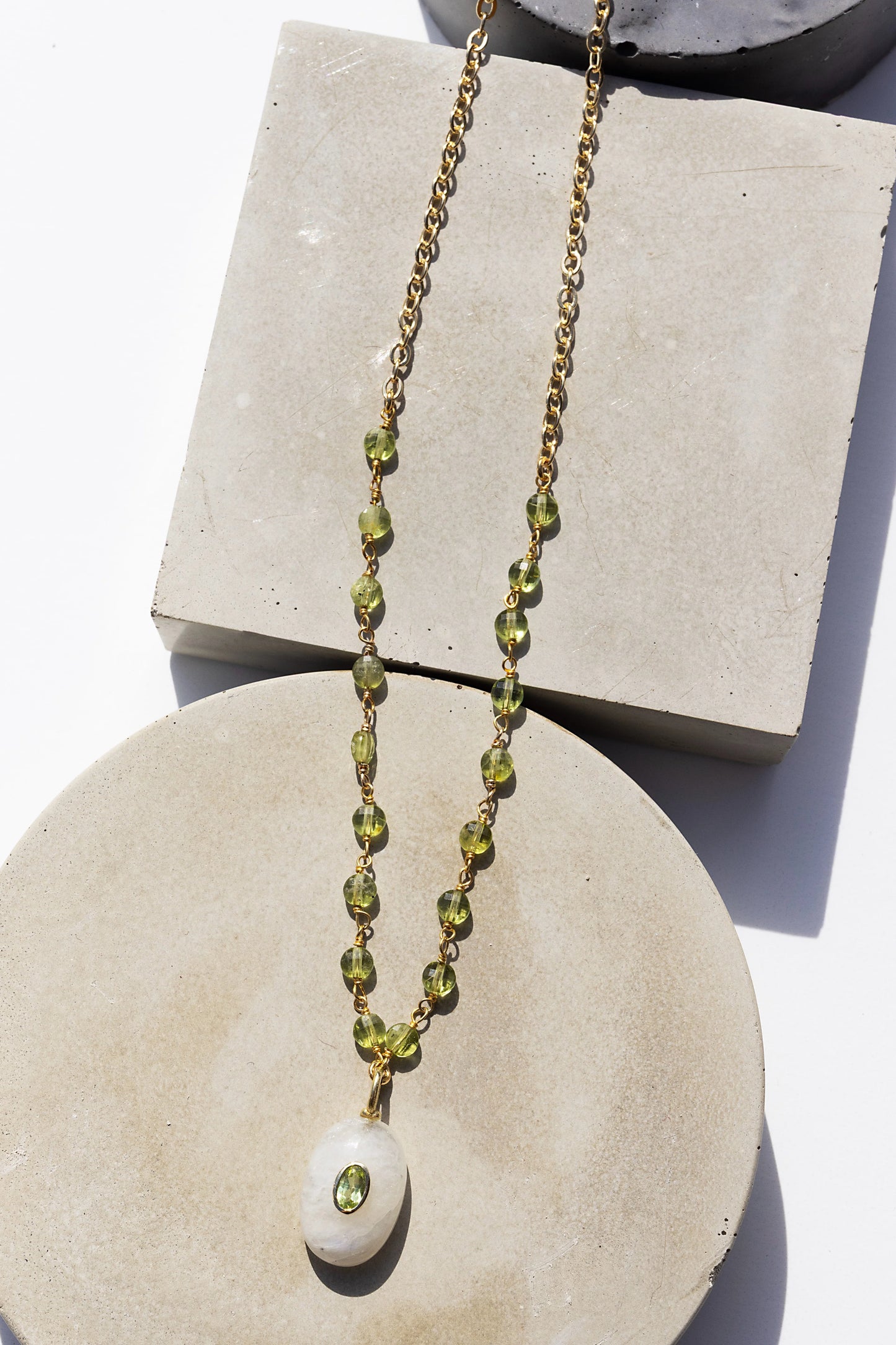 Amulet Necklace | Moonstone