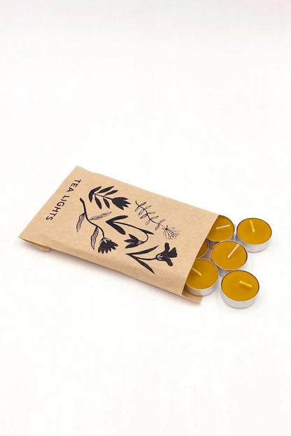Beeswax Tea Lights | 12 pack