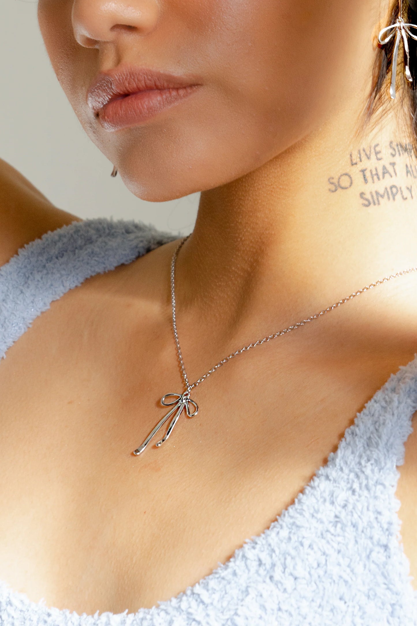 Bad to the Bow Necklace