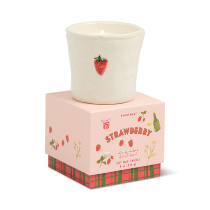 Bistro Candle Box | Strawberry