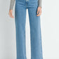 Perfect Wide Leg Jeans | Light Denim