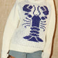 You're My Lobster Knit Sweater