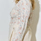 Floral Lace Button Cardigan | Extended