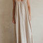 Day's End Linen Maxi Dress